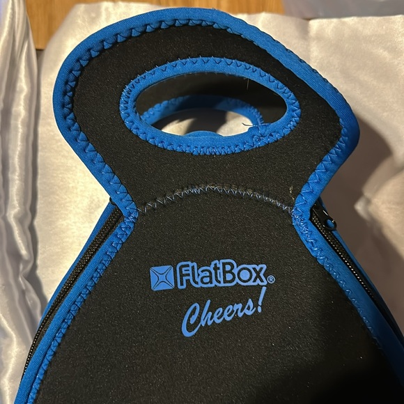 Flat Box Insulated Lunch Bag Lays Flat placemat - Picture 2 of 9